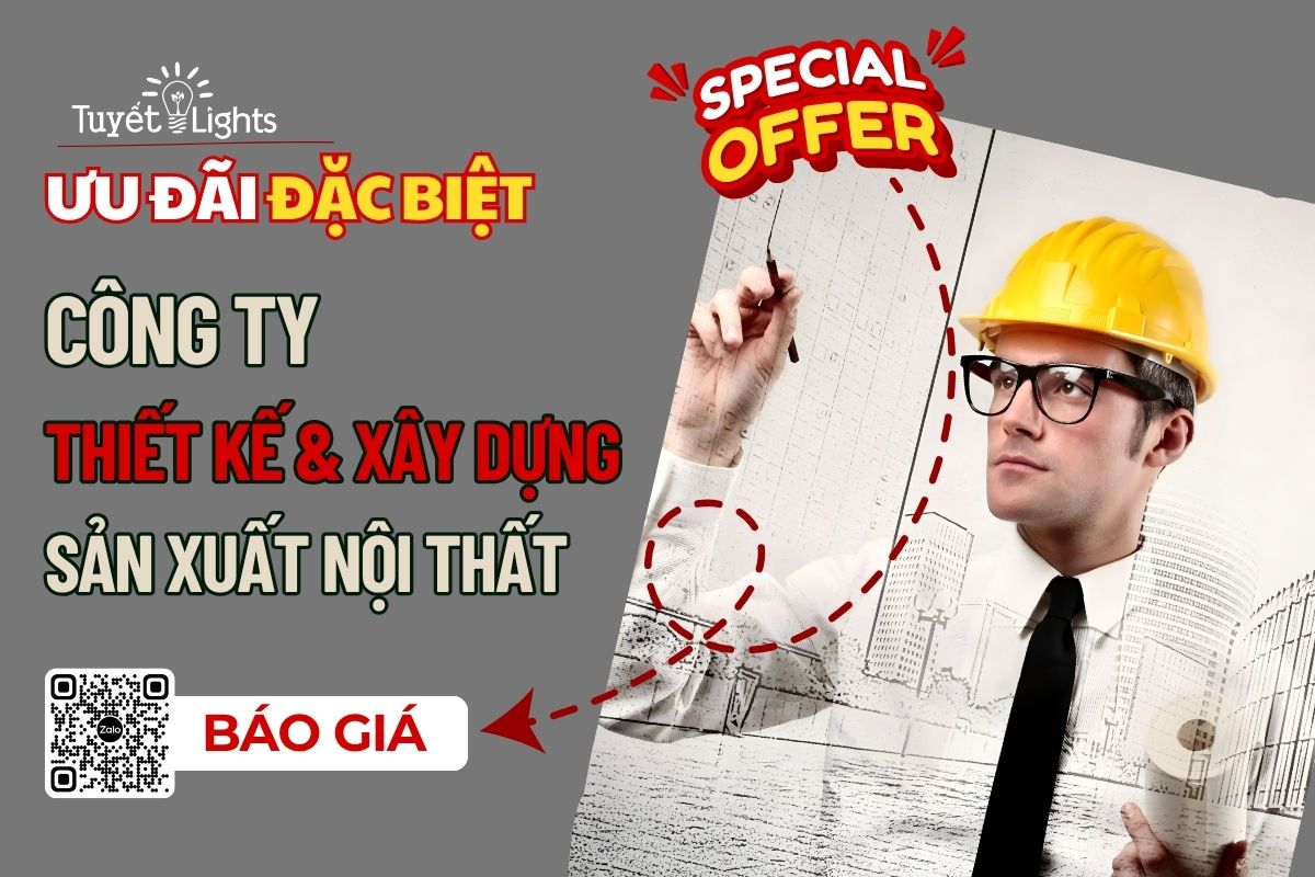 ưu đãi đặc biệt cho kiến trúc sư và nhà thầu xây dựng